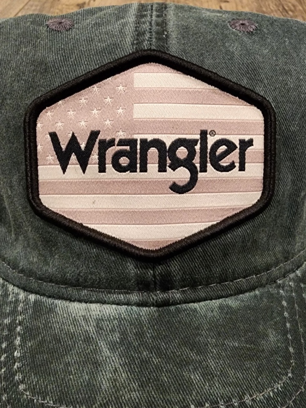 Wrangler American Flag Hat Baseball Cap Adjustable Soft NWT - Picture 10 of 10
